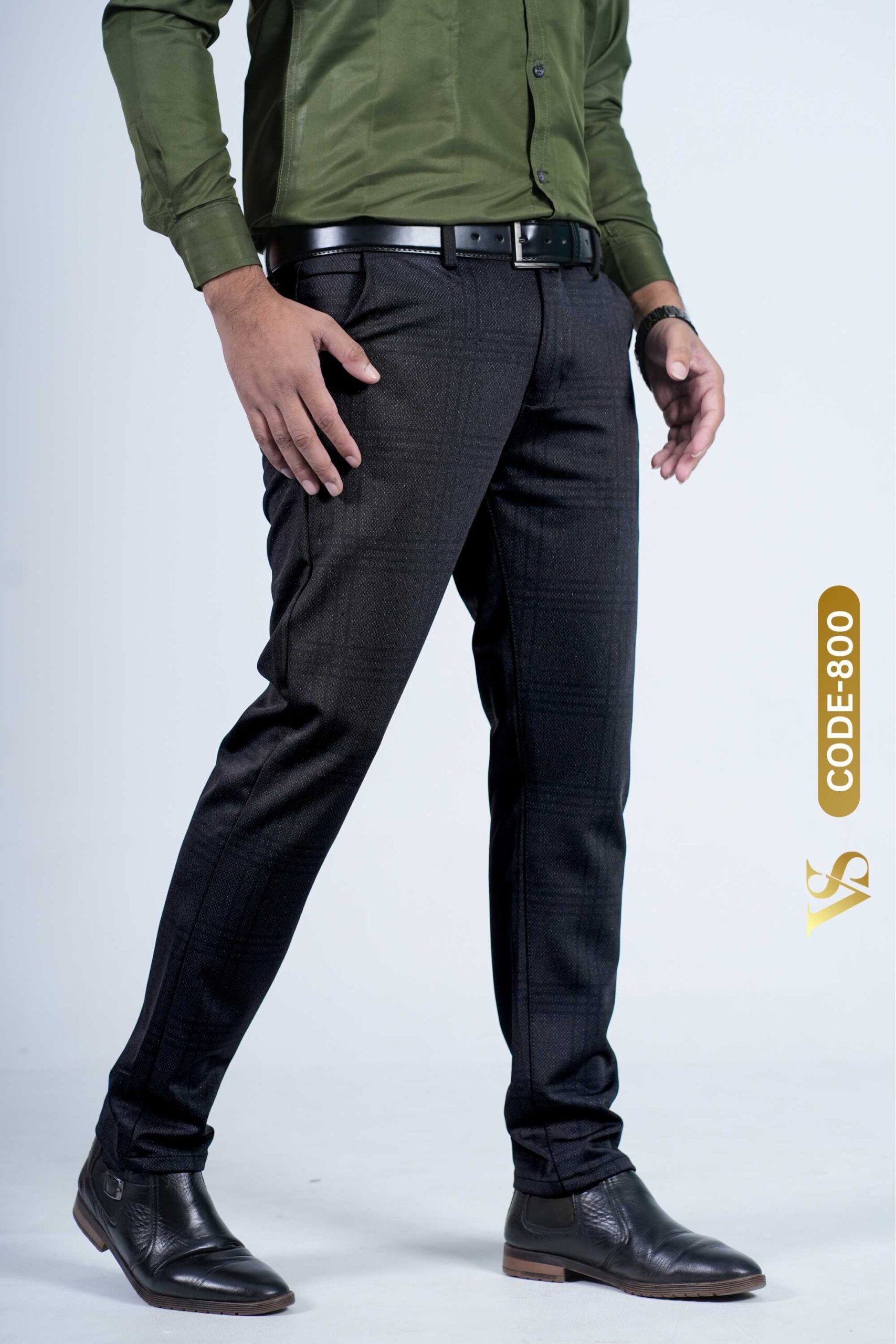 Stretchable China Formal Old Money Attitude Check Pant. (NO BOBBLING GUARANTEE)