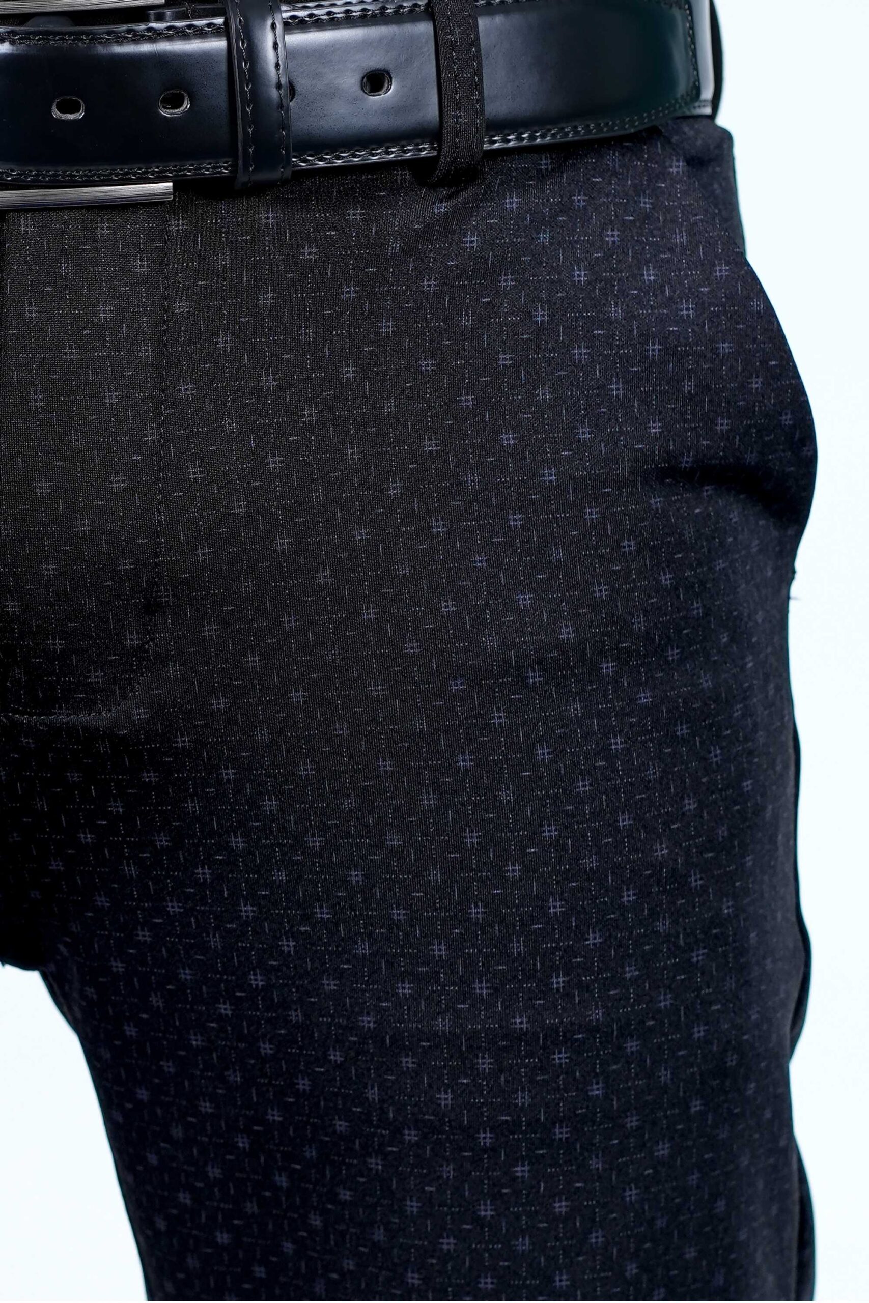 Stretchable China Formal Cherry Pattern Pant. (NO BOBBLING GUARANTEE) - Image 2